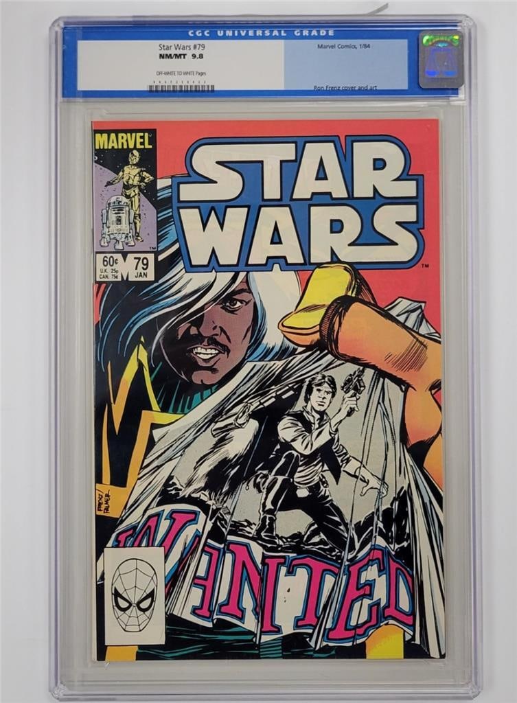 Marvel Star Wars #79 1984 CGC 9.8 Warlock Off-White Pages (1 of 5)