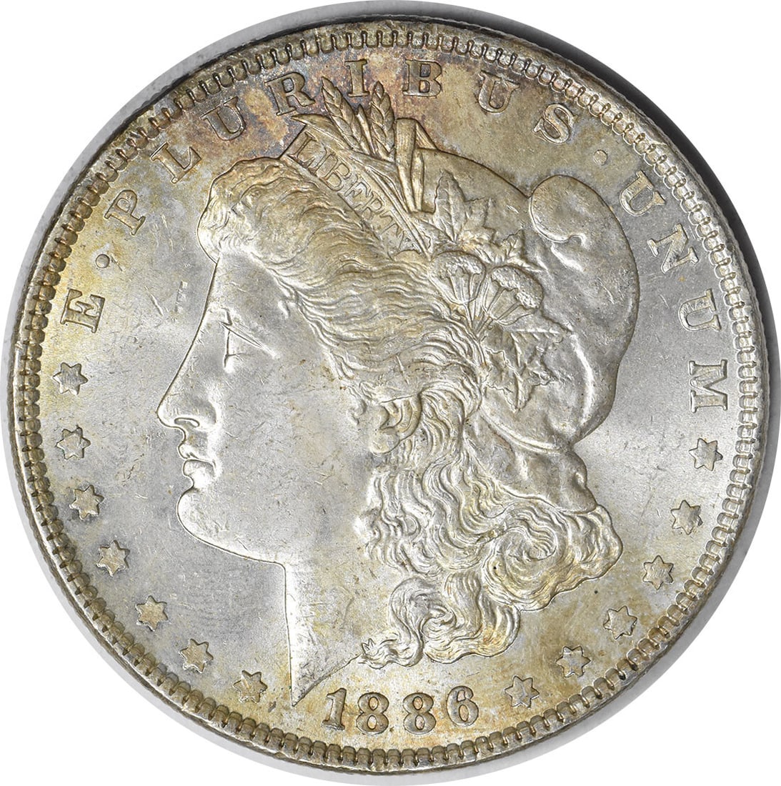 1886 Morgan Silver Dollar Choice BU Uncertified Silver Coin (1 of 2)