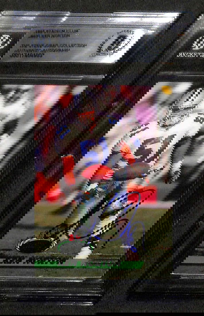 Ken Norton Signed 1993 Stadium Club #400 Card Beckett Authenticated (1 of 1)