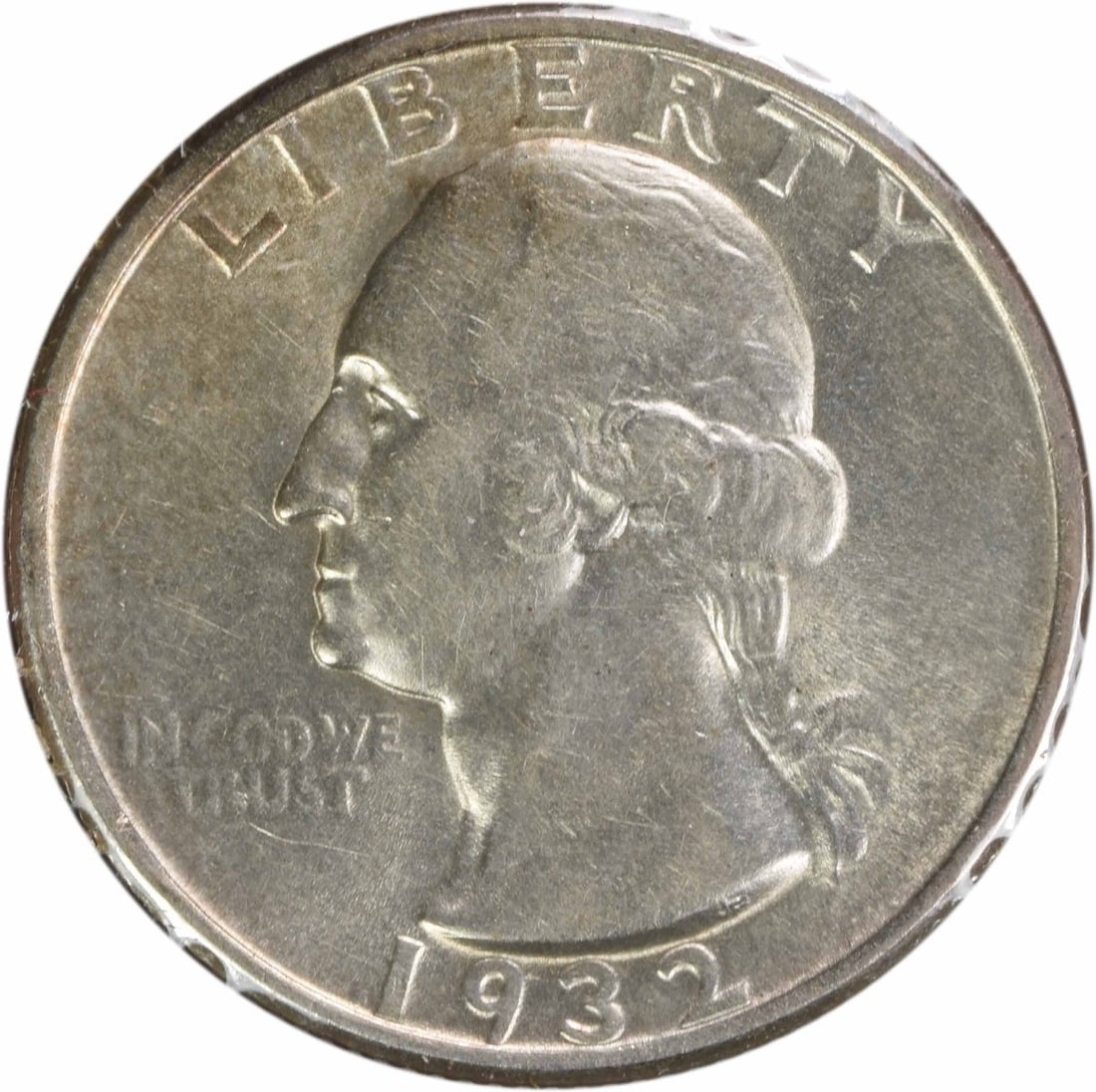 1932 Washington Silver Quarter DDO FS-101 Uncertified 90% Silver Coin (1 of 2)