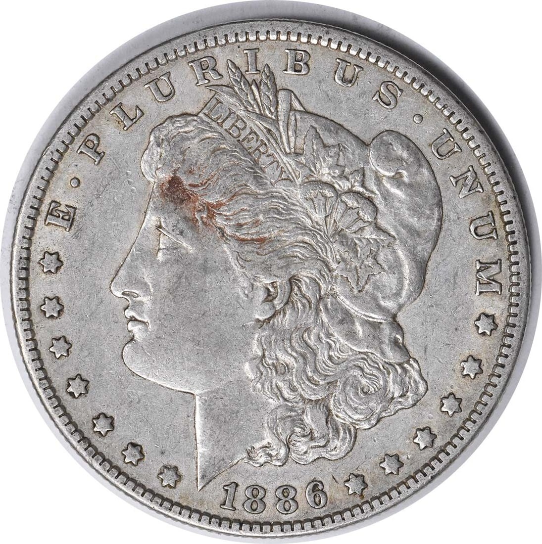1886-O Morgan Silver Dollar VAM 1A Uncertified 90% Silver Coin (1 of 2)