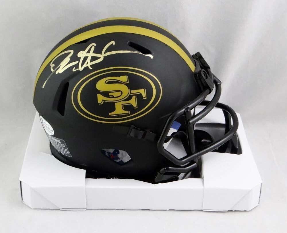 Deion Sanders Signed San Francisco 49ers Mini Helmet Beckett Authenticated (1 of 2)
