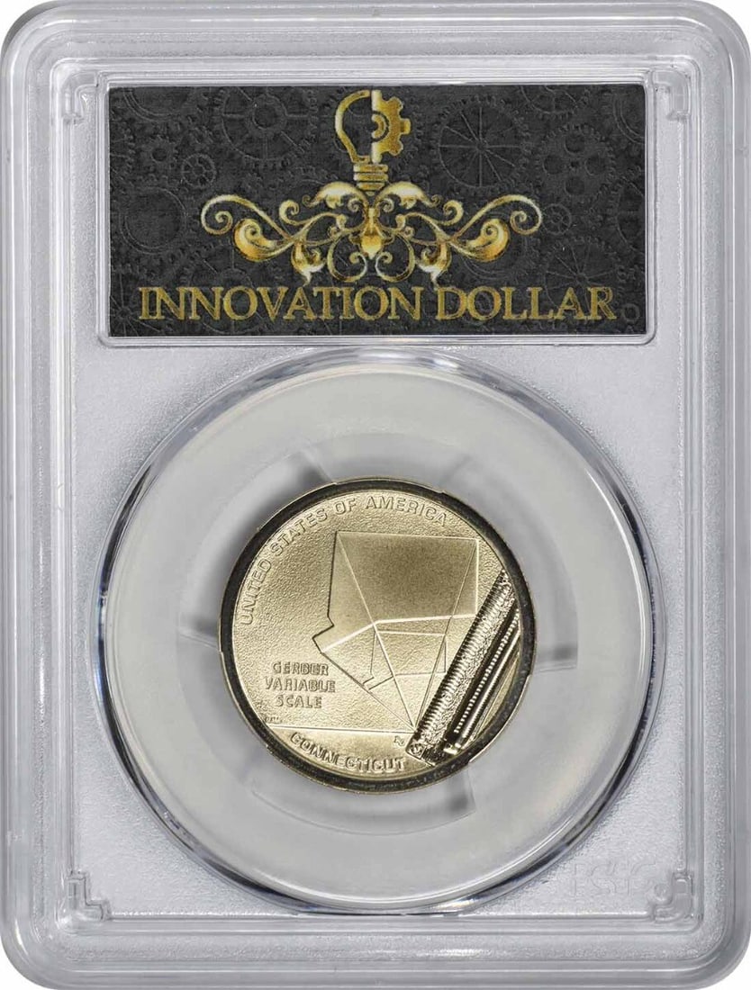 2020-S American Innovation Dollar CT Gerber Reverse Proof PR70 PCGS (1 of 2)