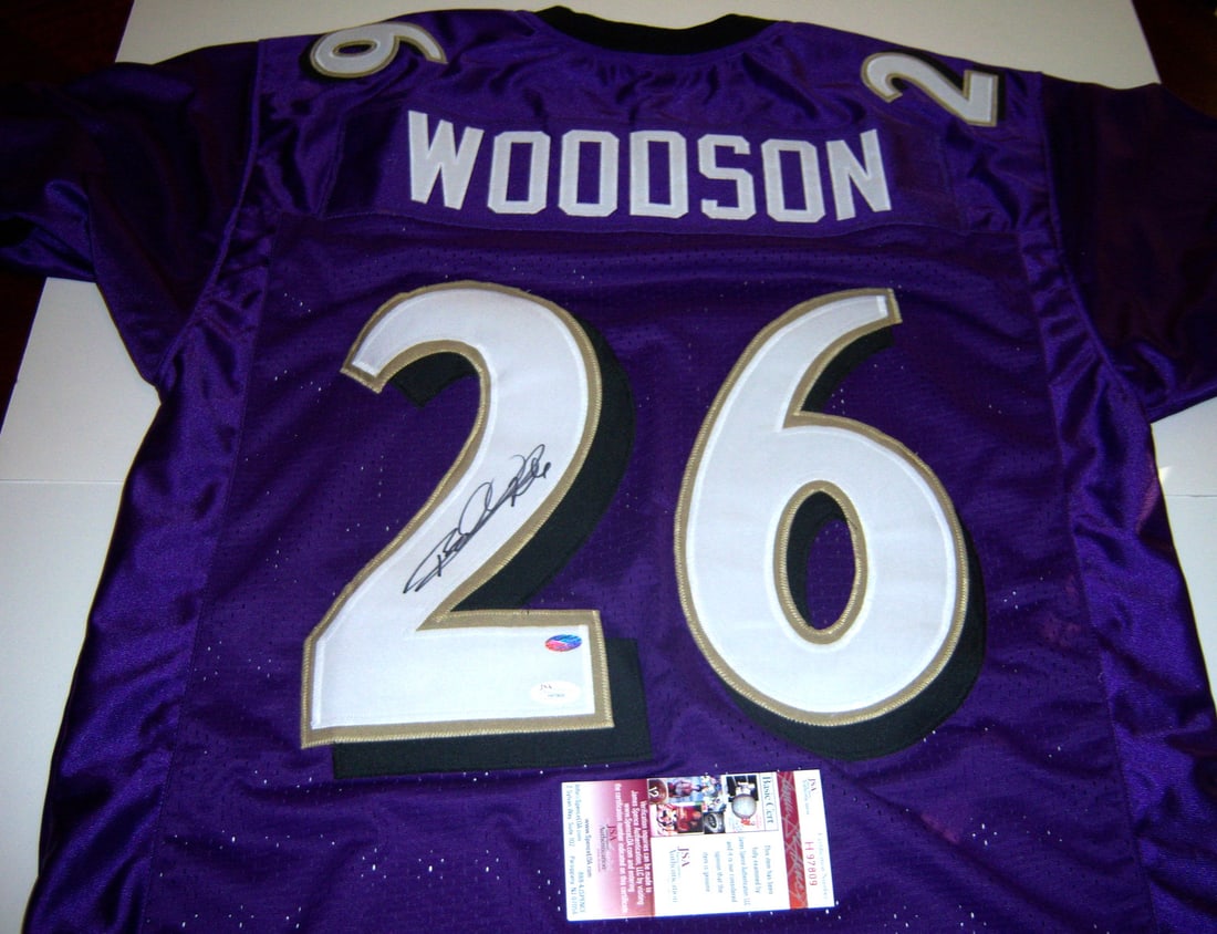 Rod Woodson Signed Jersey Ravens Steelers JSA COA NFL Collectible (1 of 1)