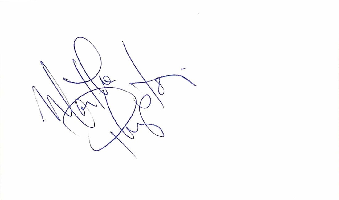 Martha Plimpton The Goonies Signed Index Card Beckett Certified (1 of 1)