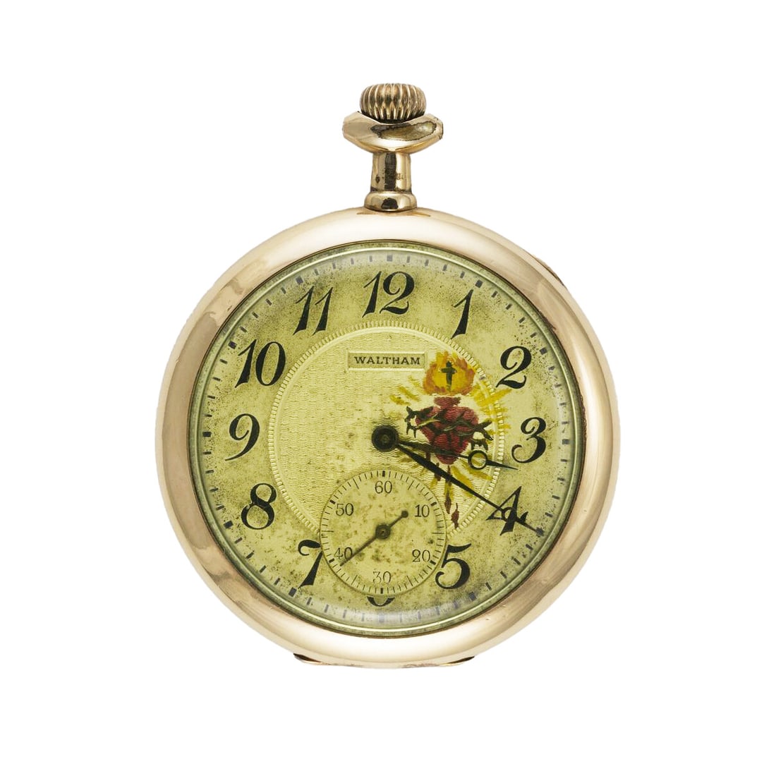 Vintage Waltham 1906 Colonial Series Pocket Watch 43mm Gold Plated (1 of 3)