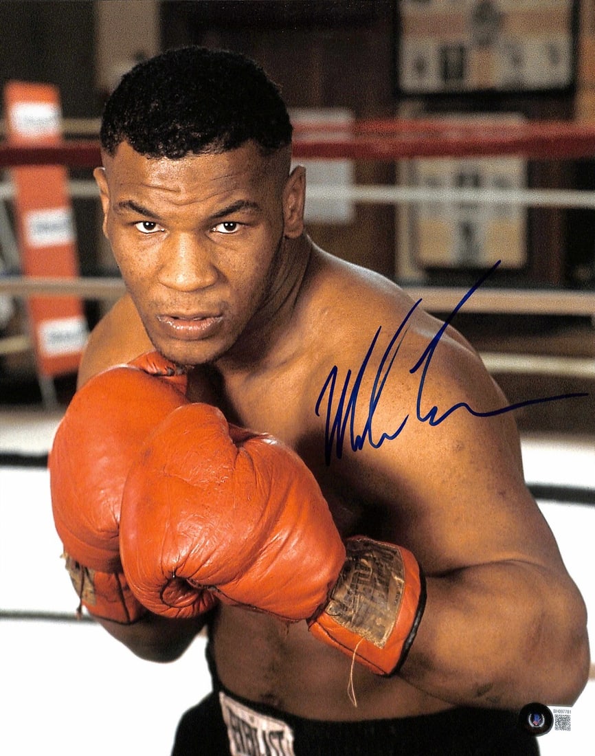 Mike Tyson Autographed 11x14 Photo Beckett Certified (1 of 1)