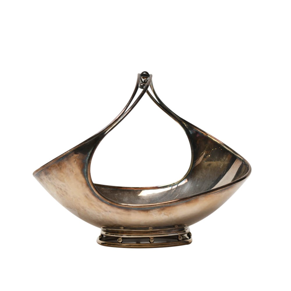 Elegant 925 Sterling Silver Bowl 6.9 ozt Timeless Design (1 of 6)