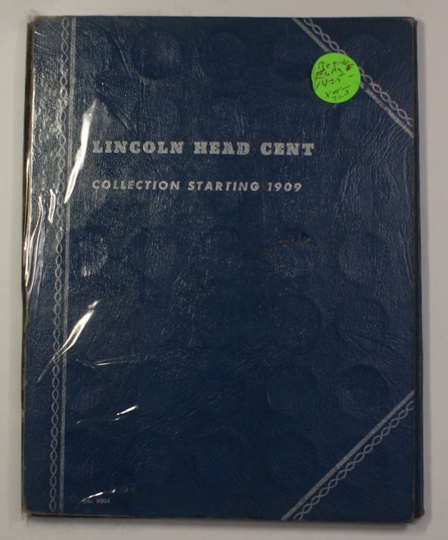 Complete 1909-1945 Lincoln Wheat Cents Album Except 1909-S VDB (1 of 4)