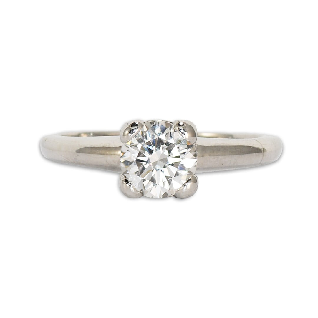 Platinum 0.65ct VS Diamond Solitaire Engagement Ring (1 of 6)