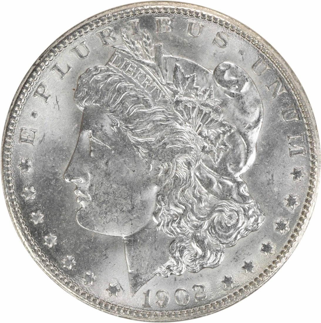 1902-O Morgan Silver Dollar Choice BU Uncertified Silver Coin (1 of 2)