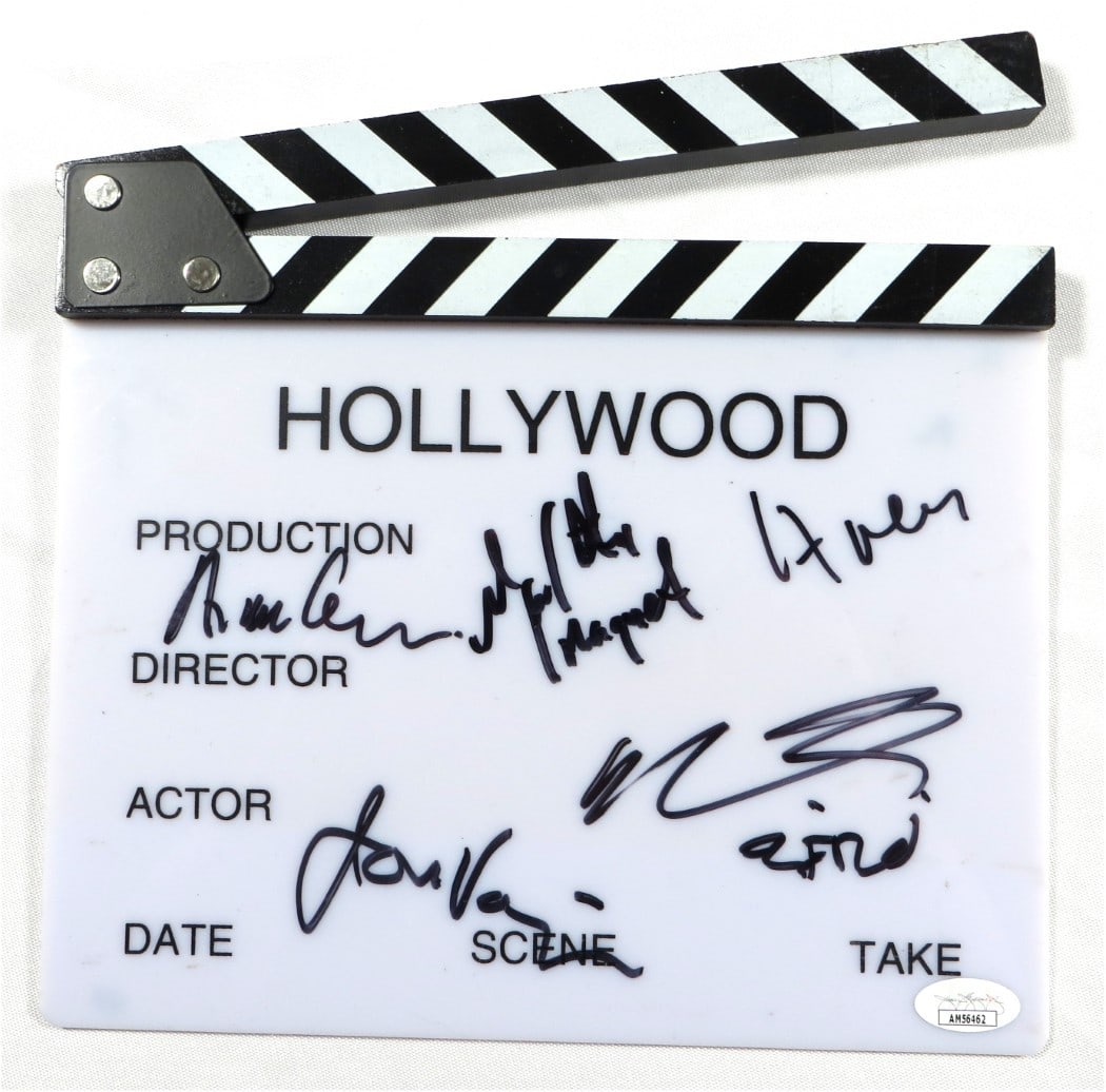 Holes! Autographed Movie Clapper by Voight Davis Thomas Castro JSA (1 of 3)