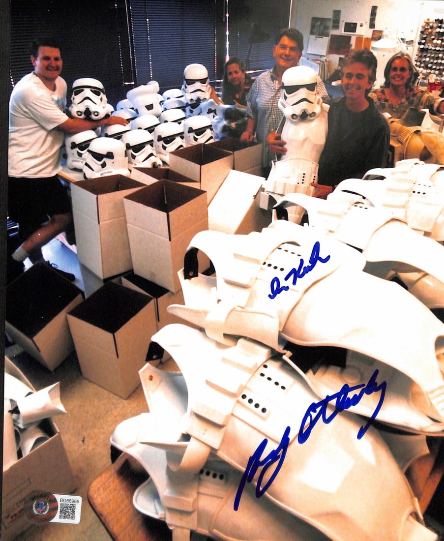 Signed ILM Star Wars 8x10 Photo Ira Keeler Randy Ottenberg Beckett Authenticated (1 of 1)