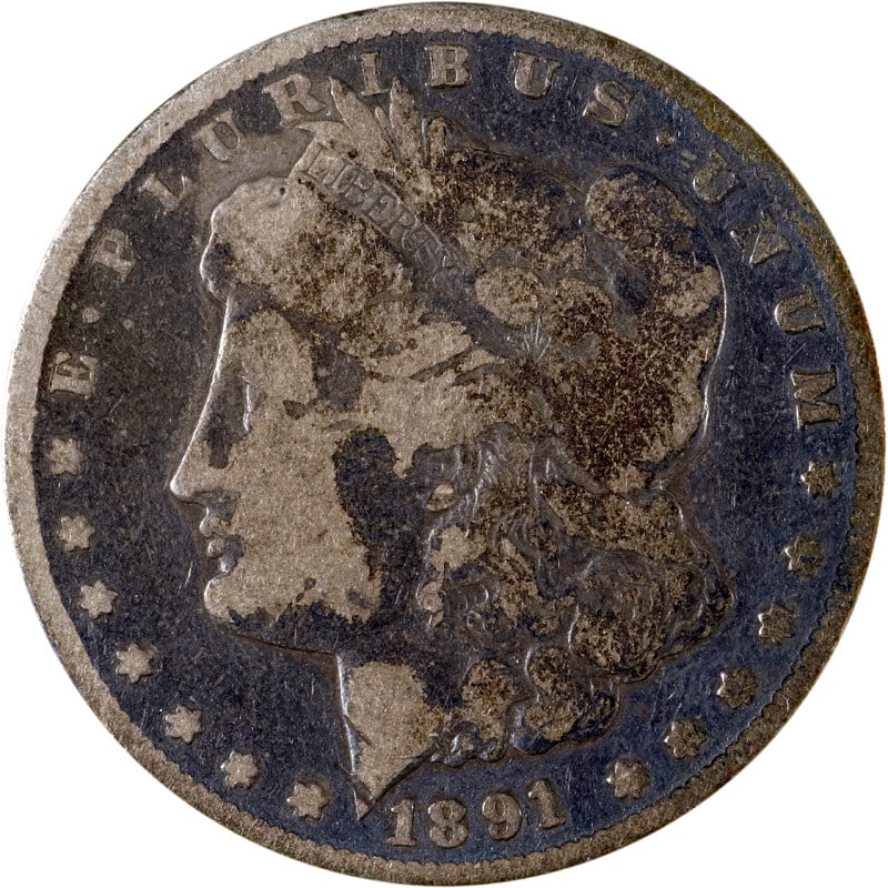 1891-CC Morgan Silver Dollar Circulated Coin from Carson City: 1891-CC Morgan Silver Dollar Circulated Coin from Carson City This 1891-CC Morgan Silver Dollar is a classic piece of American numismatic history. Minted in Carson City, this coin is composed of 90% s