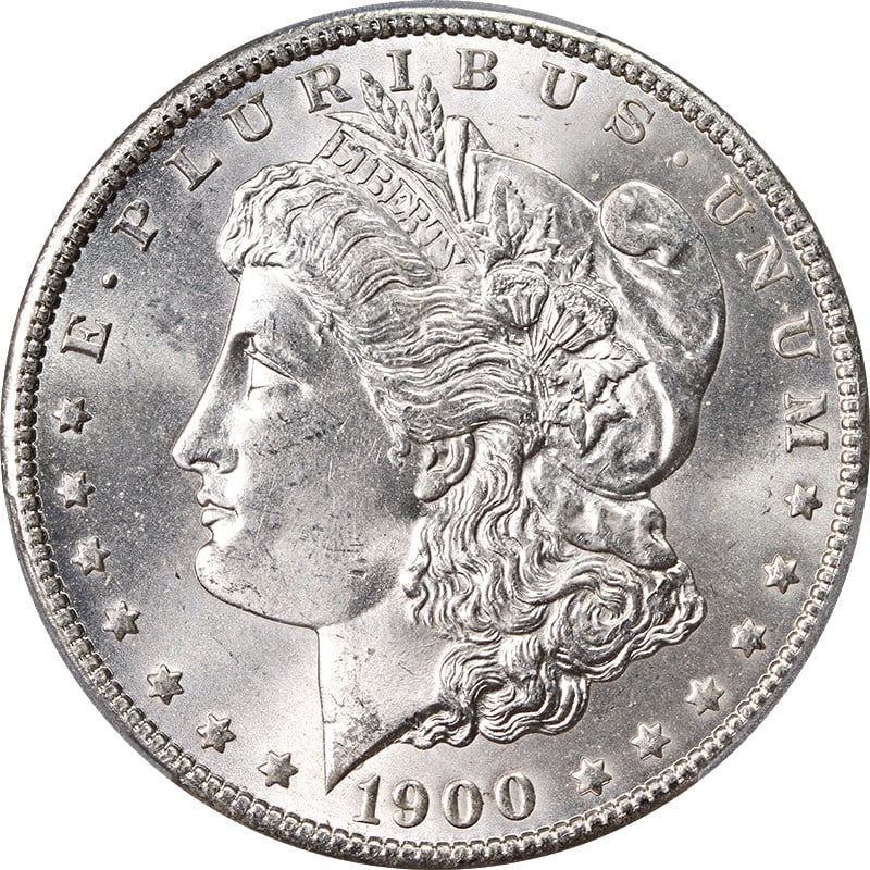 PCGS MS65 1900-O VAM 15 Morgan Dollar with Doubled Stars (1 of 4)