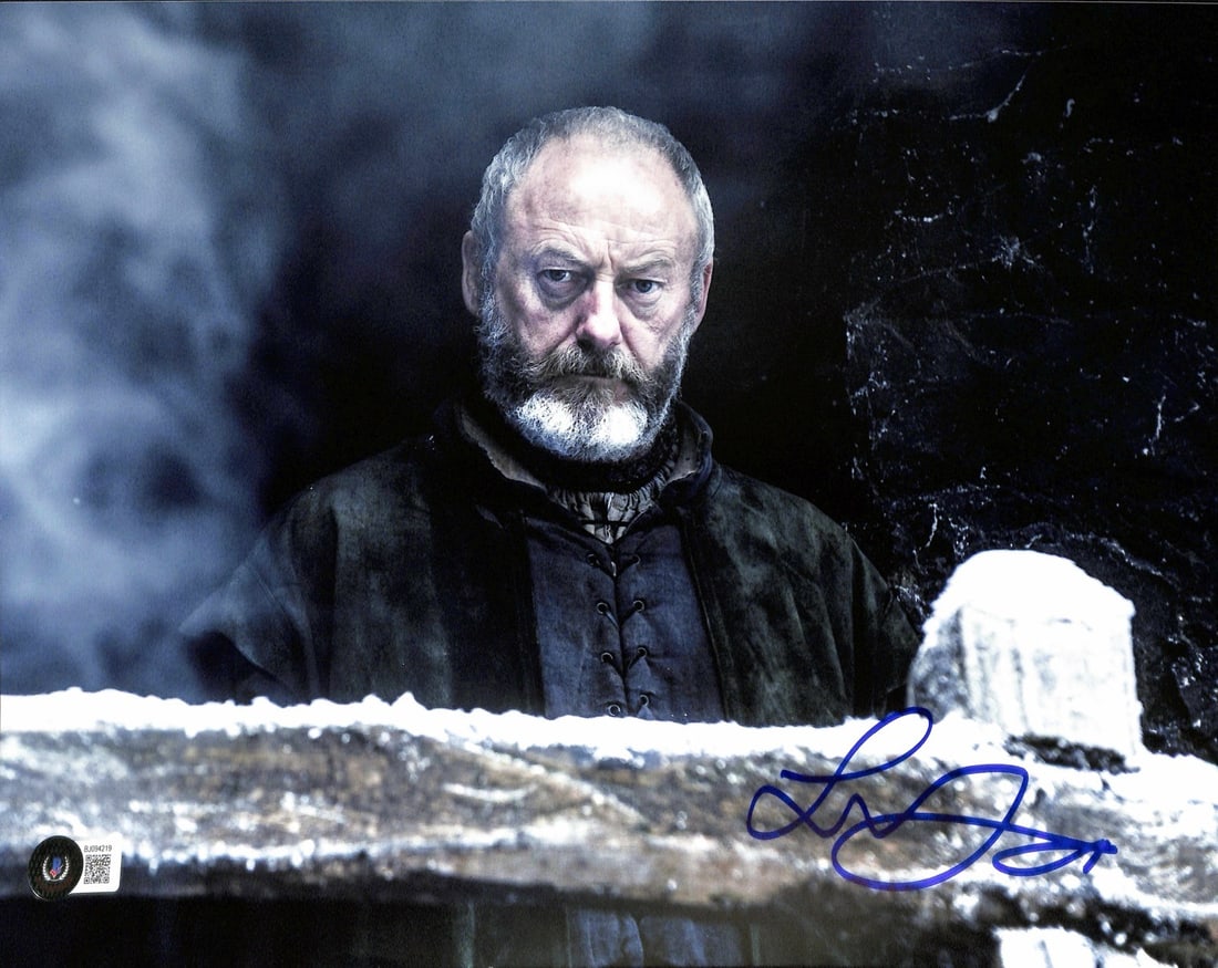 Liam Cunningham Davos Seaworth Signed 11x14 Photo Beckett Certified (1 of 1)