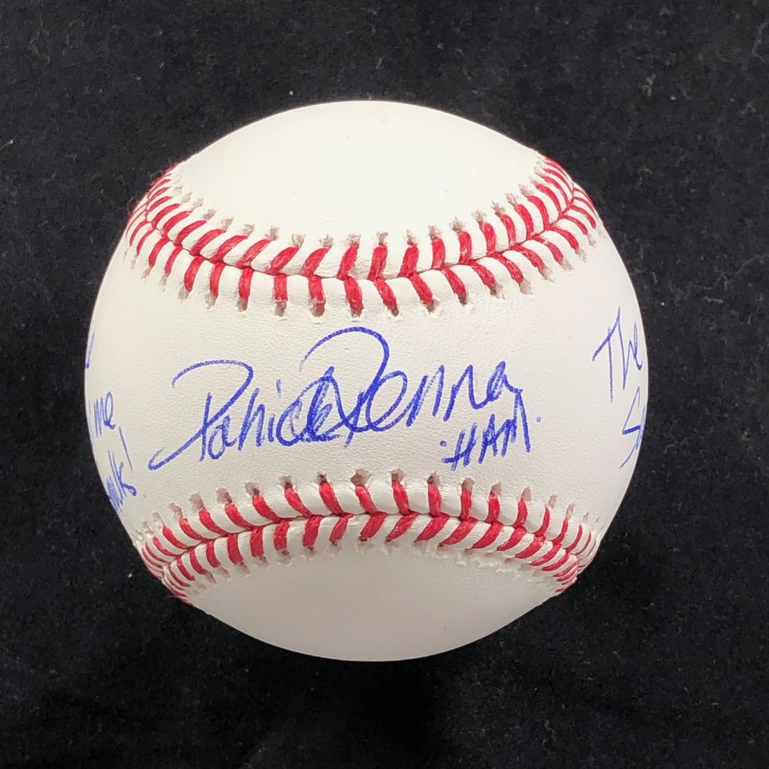 Patrick Renna Signed Baseball PSA/DNA The Sandlot HAM Inscription: Patrick Renna Signed Baseball PSA/DNA The Sandlot HAM Inscription This is a Rawlings Official Major League Baseball that has been autographed by Patrick Renna, the American actor best known for his ro
