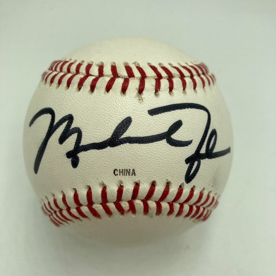 Michael Jordan 1994 Signed Minor League Baseball JSA Authenticated (1 of 2)