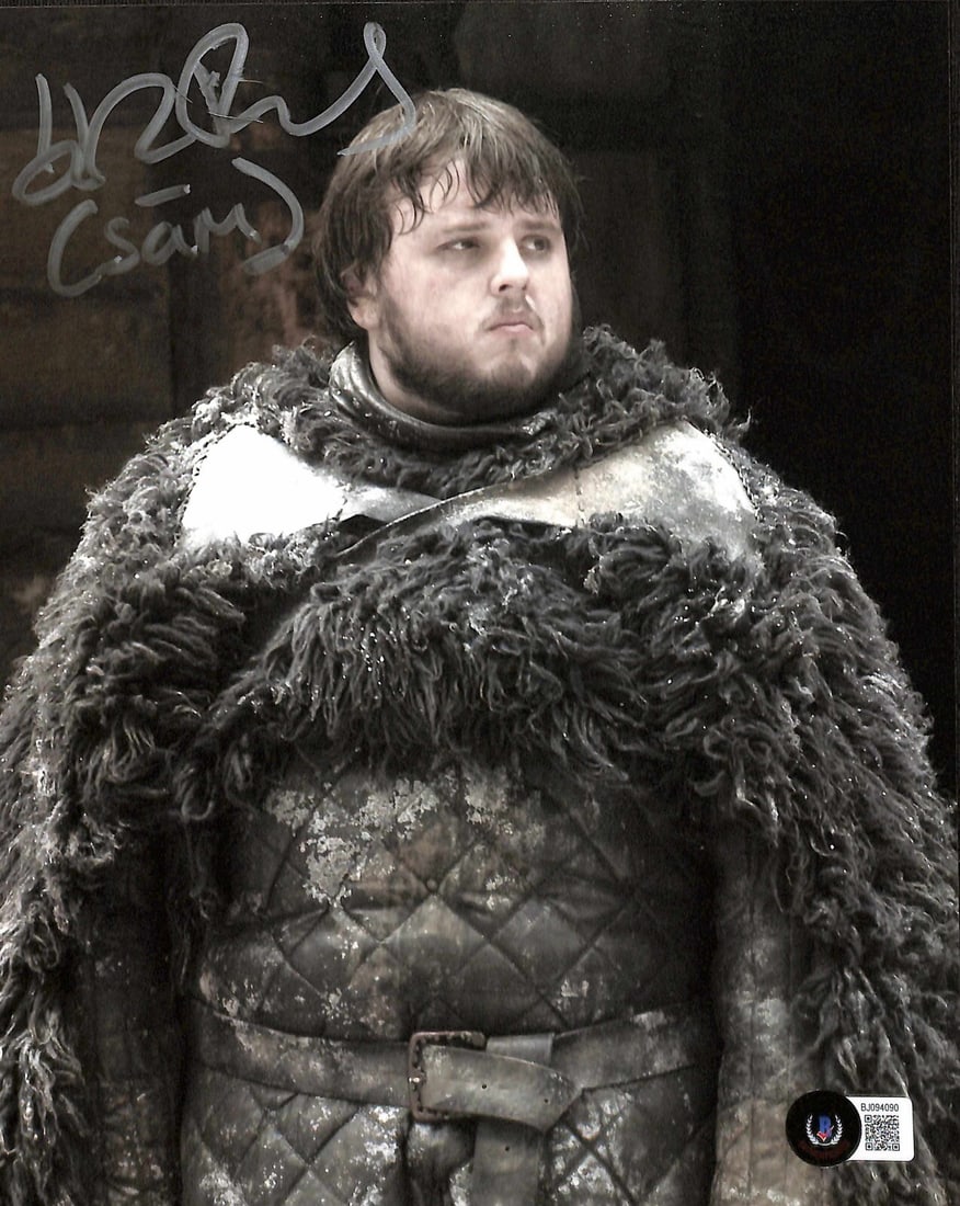 John Bradley Signed 8x10 Photo Samwell Tarly Game of Thrones Beckett Authenticated (1 of 1)