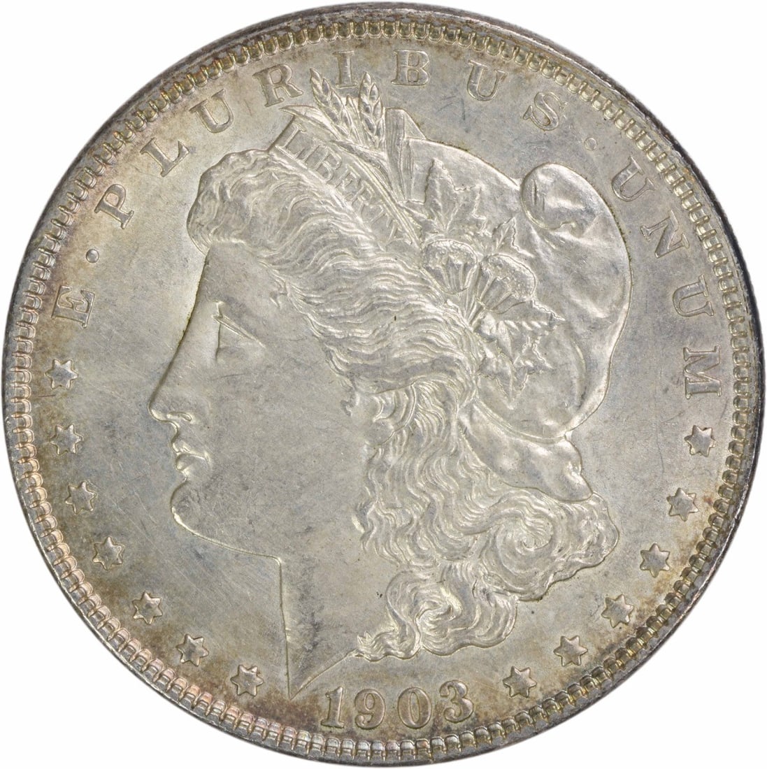 1903 Morgan Silver Dollar AU Uncertified 90% Silver Coin (1 of 2)