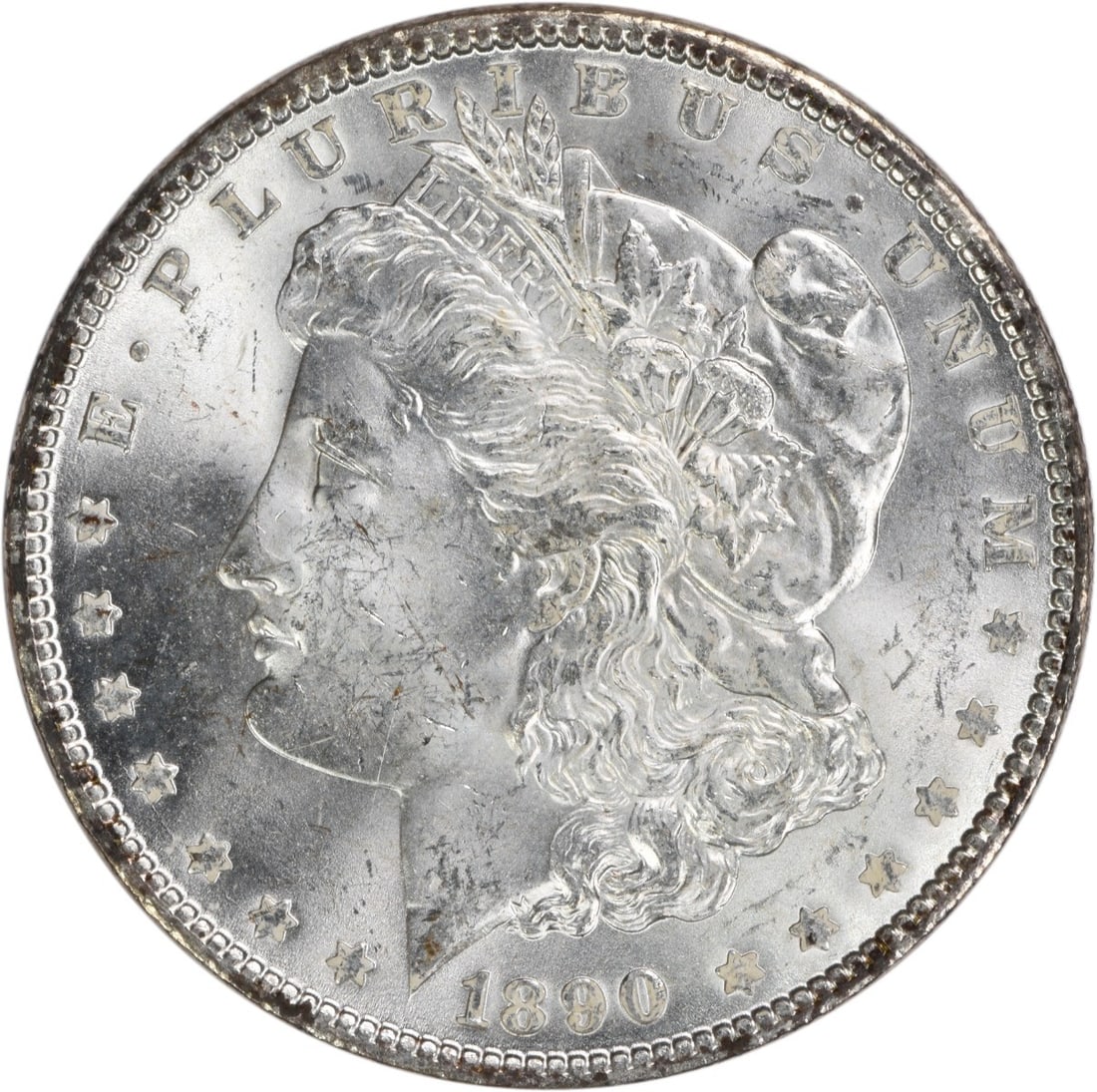 1890 Morgan Silver Dollar Choice BU Uncertified Silver Coin (1 of 2)