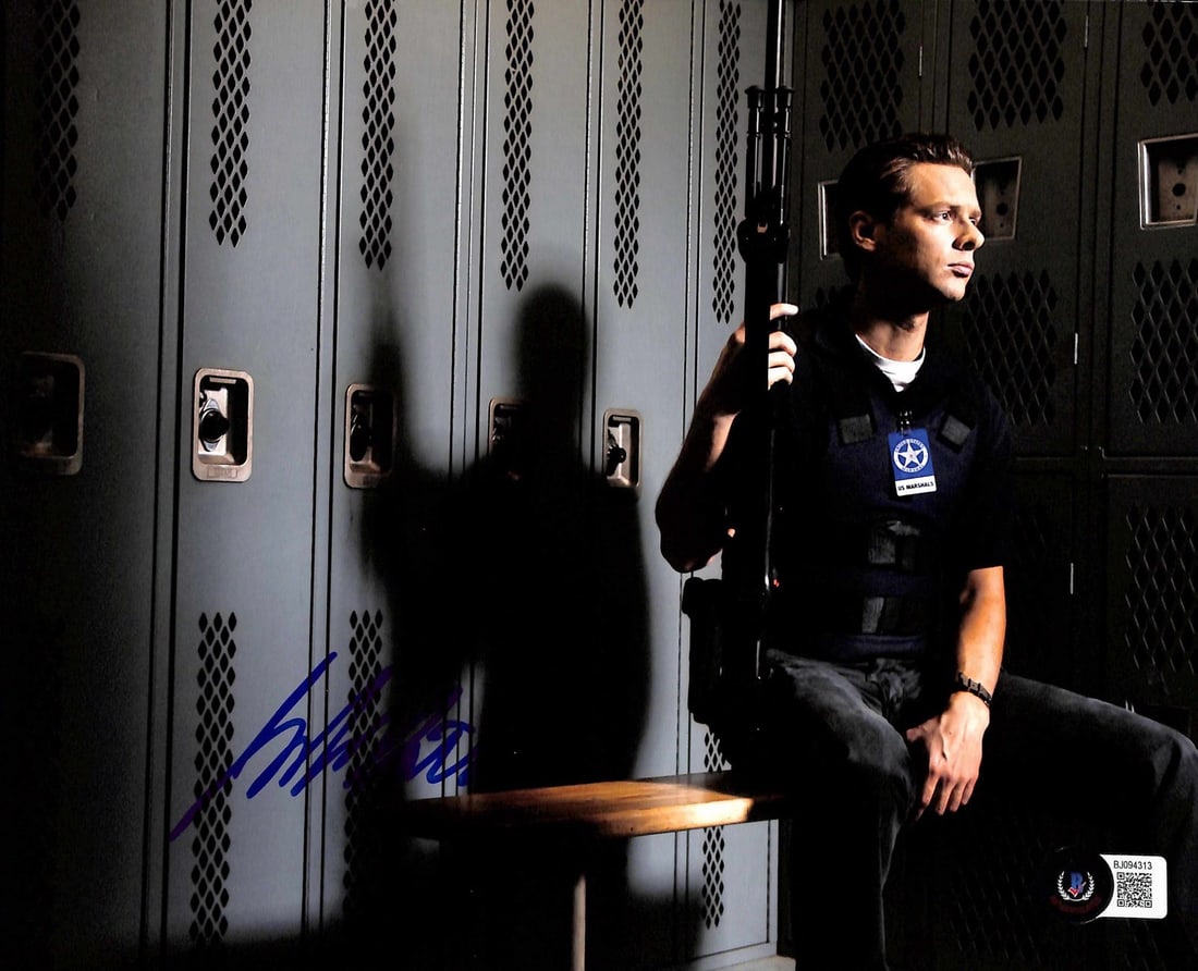 Jacob Pitts Justified Signed 8x10 Photo Beckett Authenticated (1 of 1)