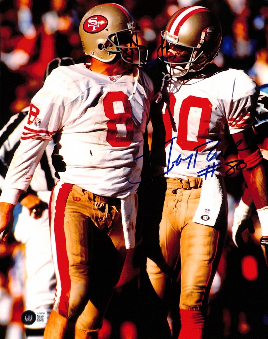 Jerry Rice Signed 11x14 Photo Beckett Certified San Francisco 49ers (1 of 1)