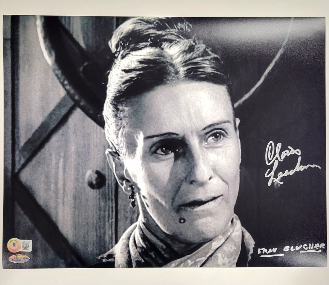 Cloris Leachman Signed Young Frankenstein 11x14 Photo Beckett Authenticated (1 of 3)
