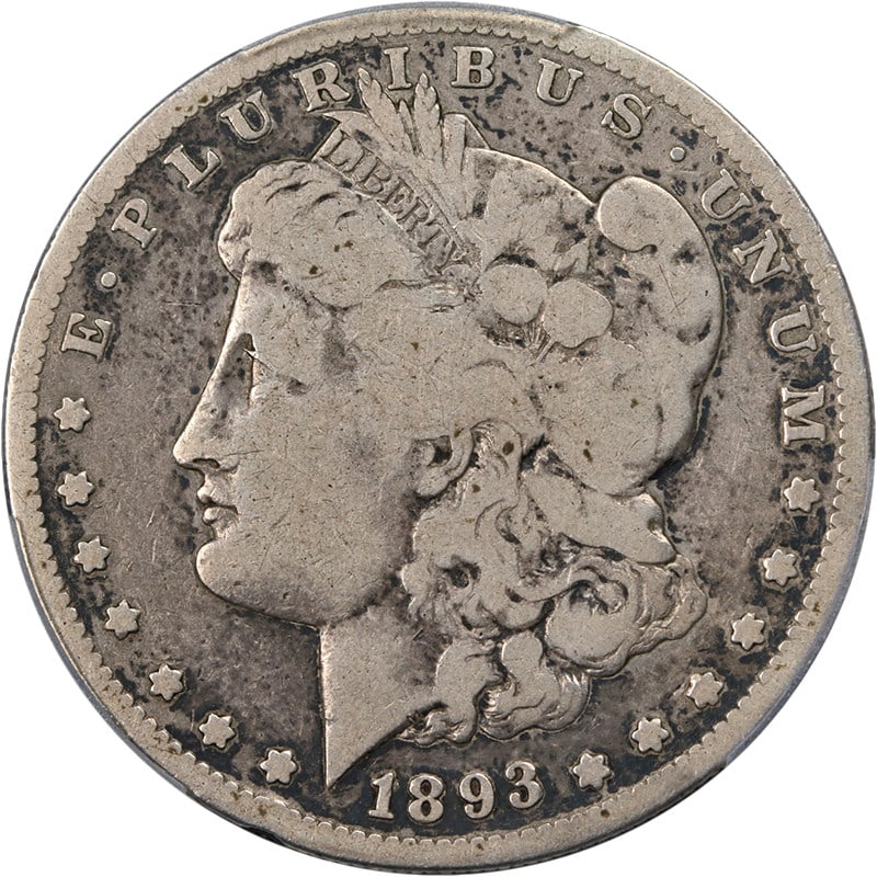 1893-S Morgan Silver Dollar PCGS G06 Key Date Nice Eye Appeal (1 of 4)