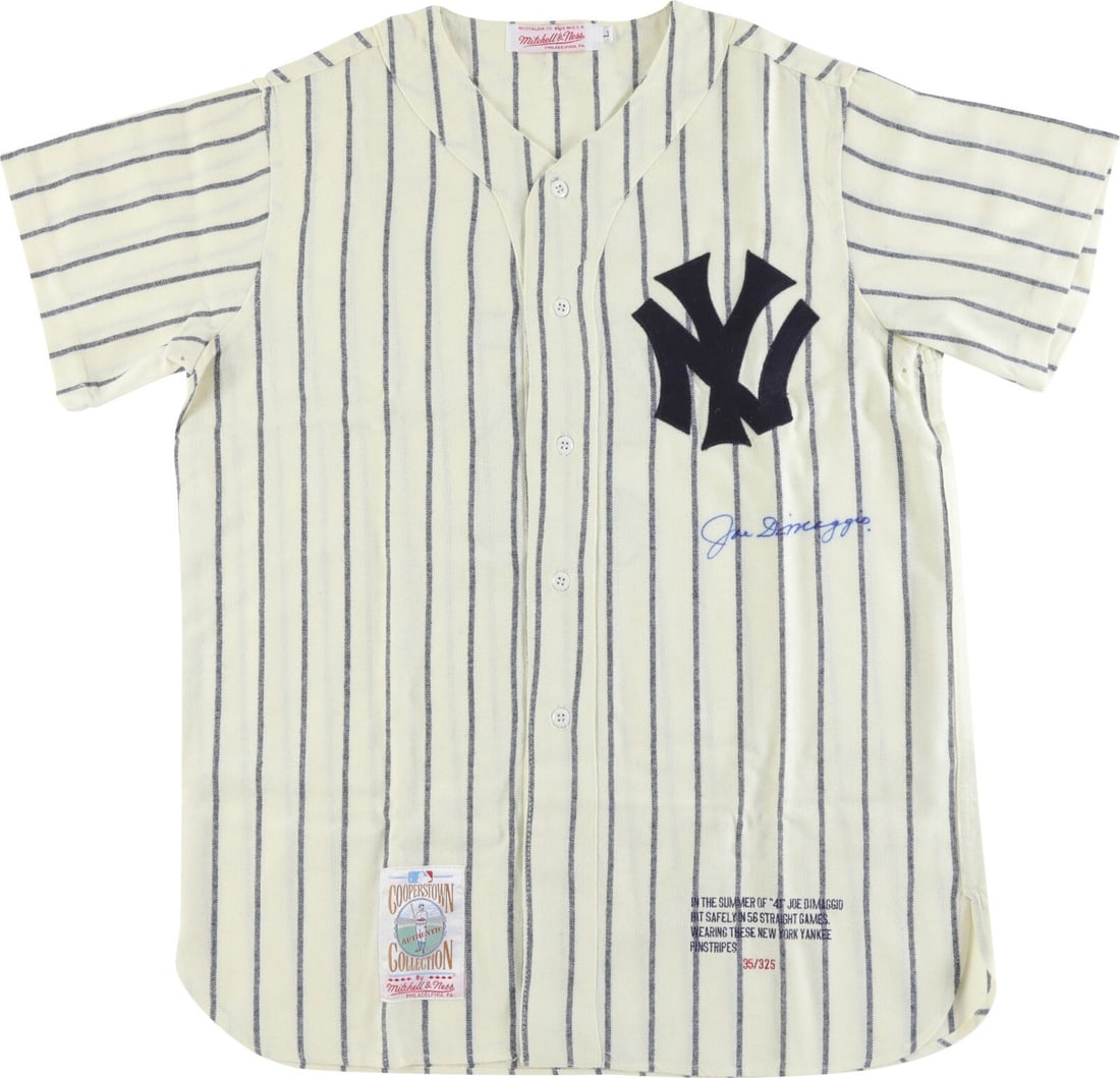 Joe DiMaggio Signed 1941 Yankees Jersey PSA 10 Limited Edition 35/325 (1 of 10)