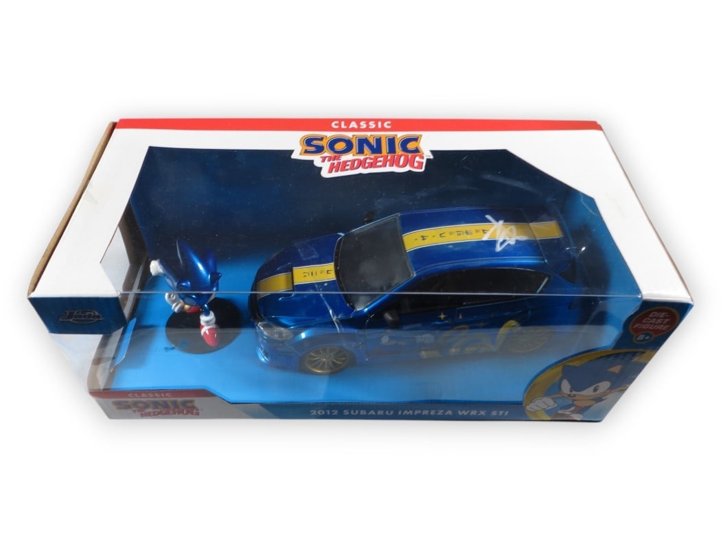 Ben Schwartz Autographed Sonic the Hedgehog Die-Cast Car JSA Certified (1 of 6)