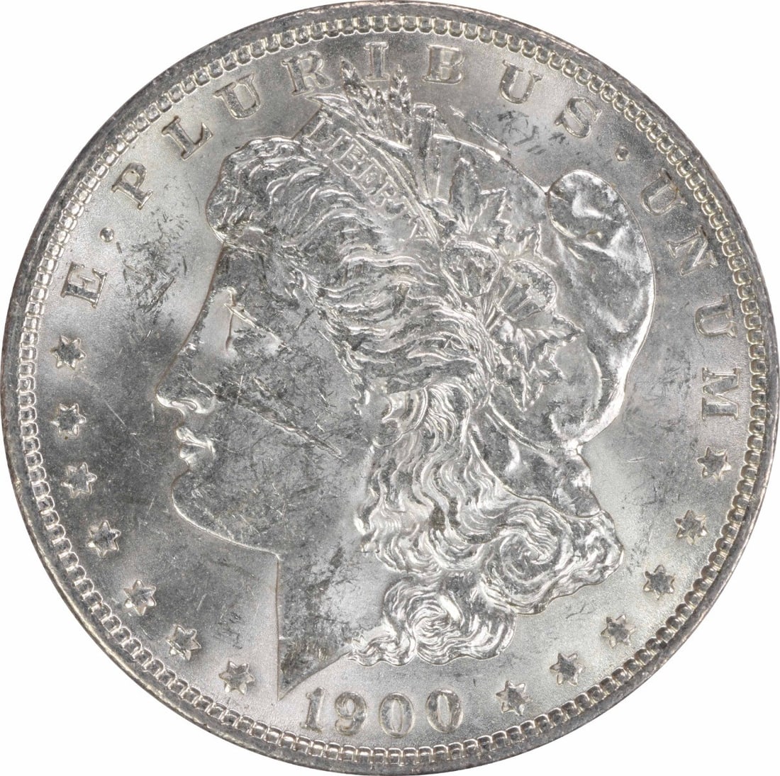 1900 Morgan Silver Dollar BU Uncertified Silver Coin (1 of 2)