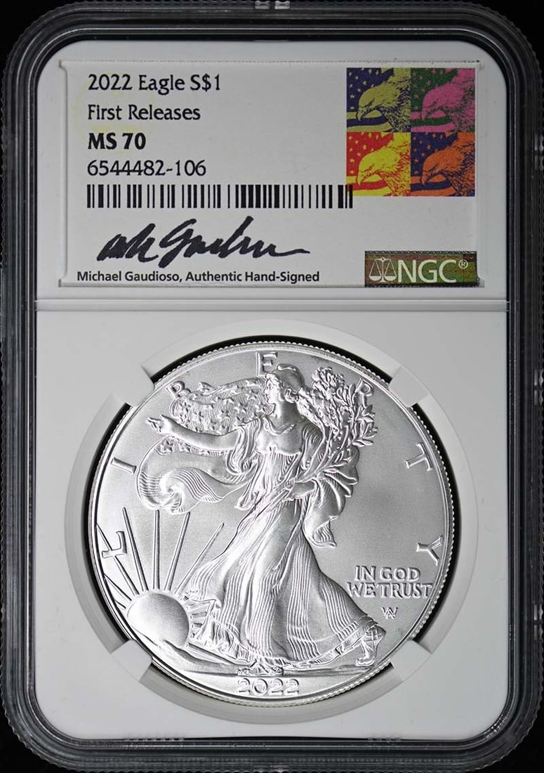 2022 Eagle First Releases S$1 Coin NGC MS70 Certified (1 of 2)