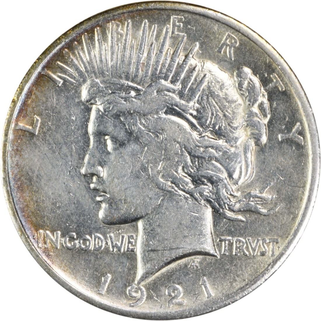 1921 Peace Silver Dollar VF Uncertified Philadelphia Mint (1 of 2)
