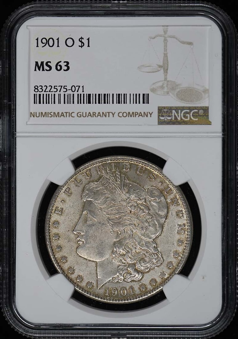 1901-O Morgan Dollar NGC MS63 Uncirculated Coin (1 of 2)
