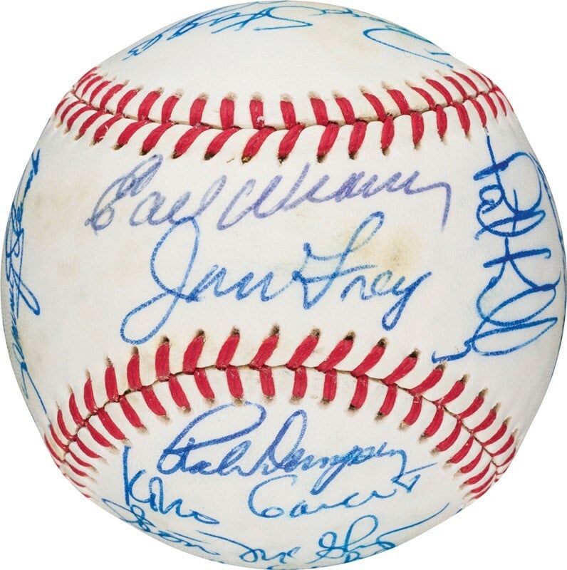 1979 Baltimore Orioles Team Signed Baseball with PSA DNA COA (1 of 7)