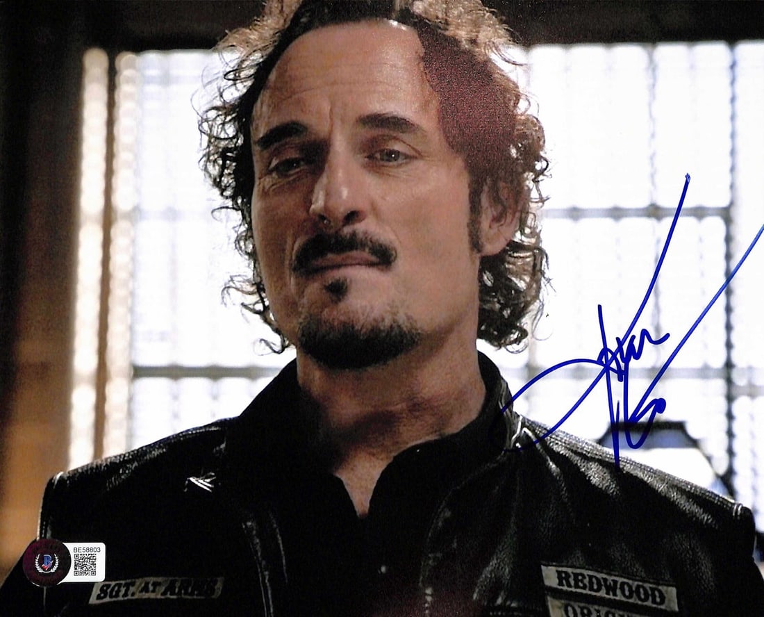 Kim Coates Signed 8x10 Photo Sons of Anarchy Beckett Certified (1 of 1)
