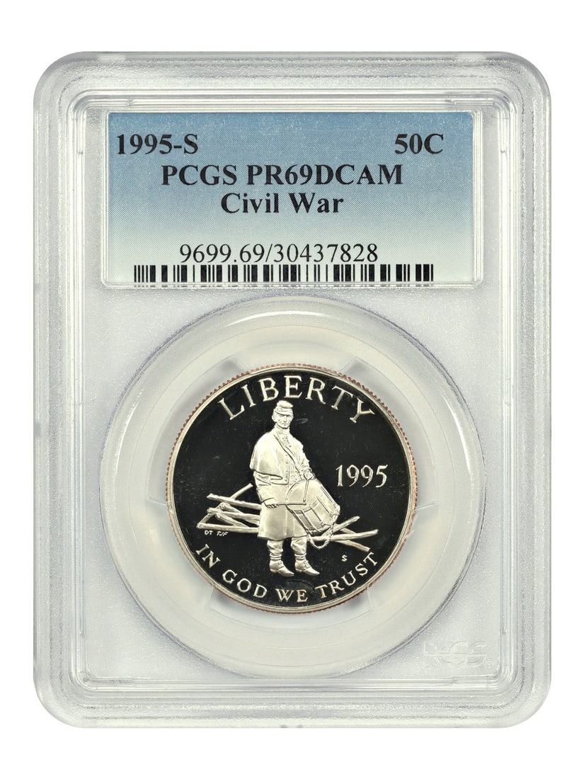 1995 San Francisco Civil War Half Dollar PCGS PR69DCAM (1 of 4)