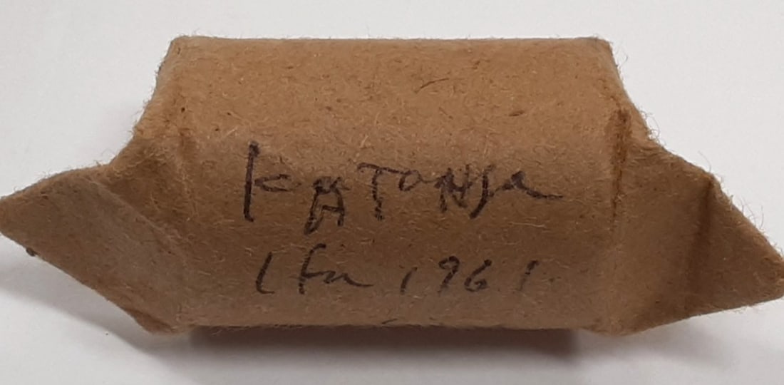 1961 Katanga 1 Franc Coin Roll of 20 Uncirculated Bronze Coins (1 of 4)