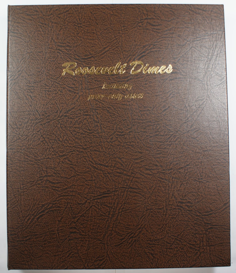 1946-2006 Roosevelt Dime Coin Collection Dansco Album 10C Uncirculated Silver Proof: 1946-2006 Roosevelt Dime Coin Collection Dansco Album 10C Uncirculated Silver Proof Explore the complete Roosevelt Dime Coin Collection, featuring coins from 1946 to 2006. This collection includes a D
