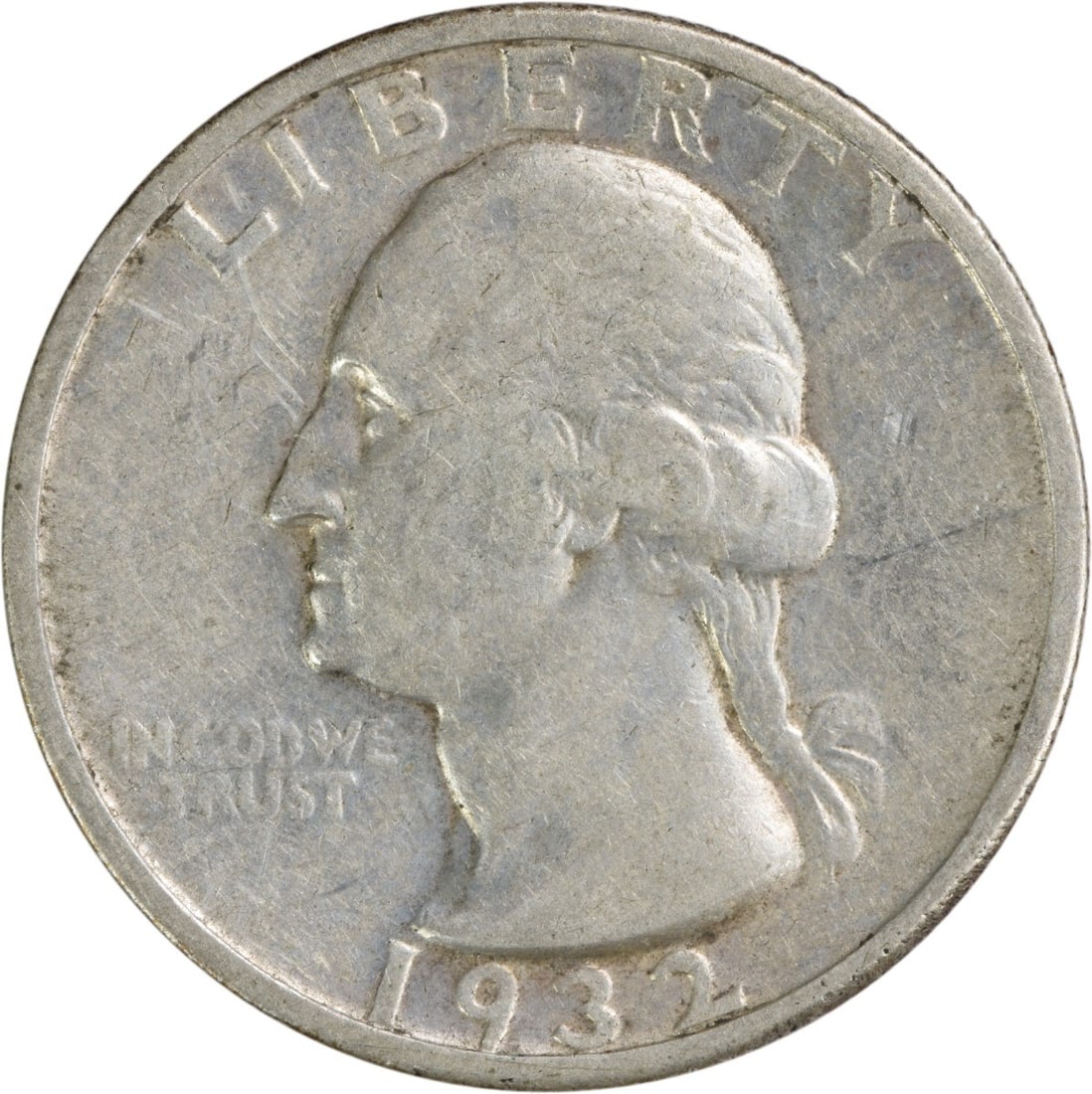 1932-S Washington Silver Quarter VF 90% Silver Uncertified Coin: 1932-S Washington Silver Quarter VF 90% Silver Uncertified Coin This 1932-S Washington Silver Quarter is a remarkable piece of American numismatic history. Struck in San Francisco, this coin features