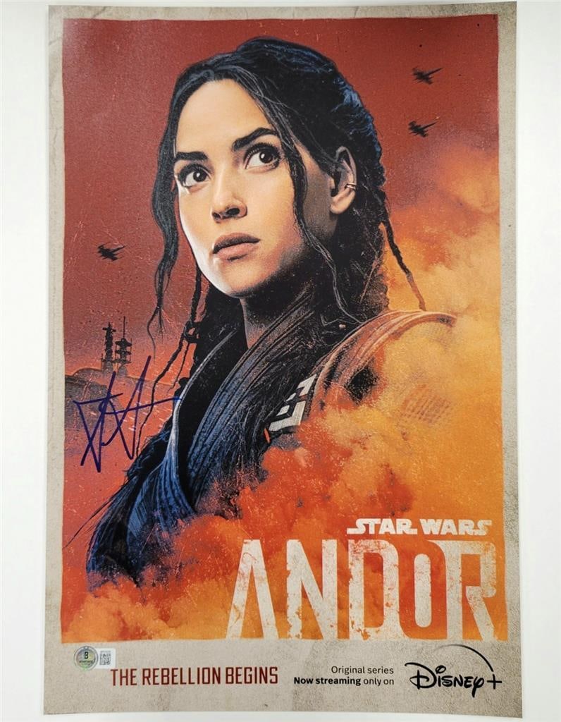 Adria Arjona Signed Star Wars Andor 12x18 Photo Beckett Authenticated (1 of 3)