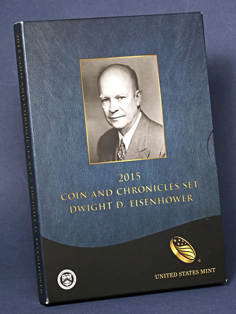 2015 Eisenhower Coin and Chronicles Set with Original Government Packaging (1 of 5)