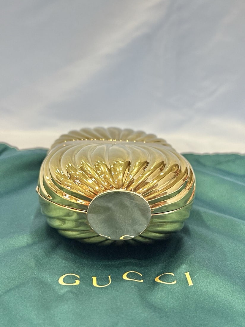 Gucci 18K Gold Tiger's-Eye Quartz Shoulder Bag with 6 Tassels - 5