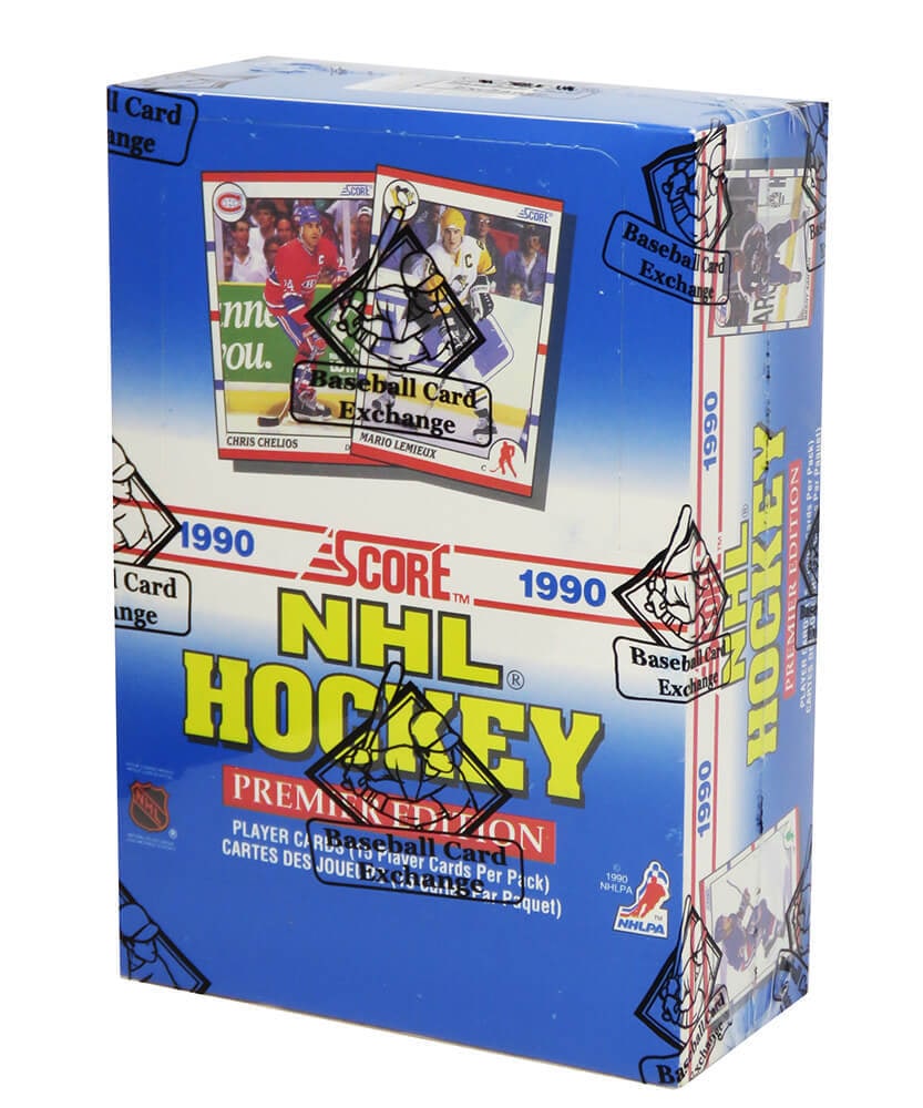 1990 Score Canadian Bilingual Hockey Wax Box BBCE FASC Sealed 36 Packs (1 of 2)