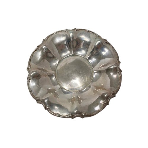 Sterling Silver Dish Bowl 2.43ozt 6x1 Inch Decorative Collectible (1 of 5)