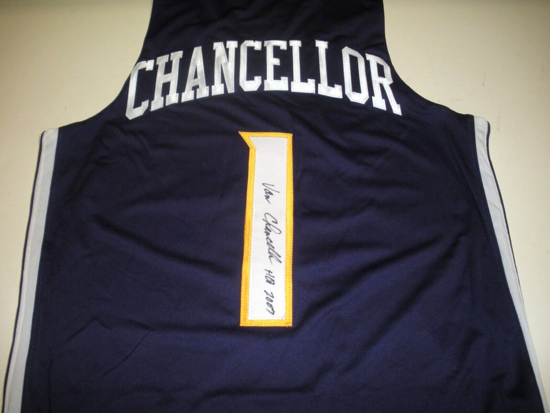Van Chancellor LSU Tigers Signed Under Armour Jersey with JSA COA: Van Chancellor LSU Tigers Signed Under Armour Jersey with JSA COA This officially licensed Under Armour jersey is a signed piece from Van Chancellor, celebrating his connection to the LSU Tigers