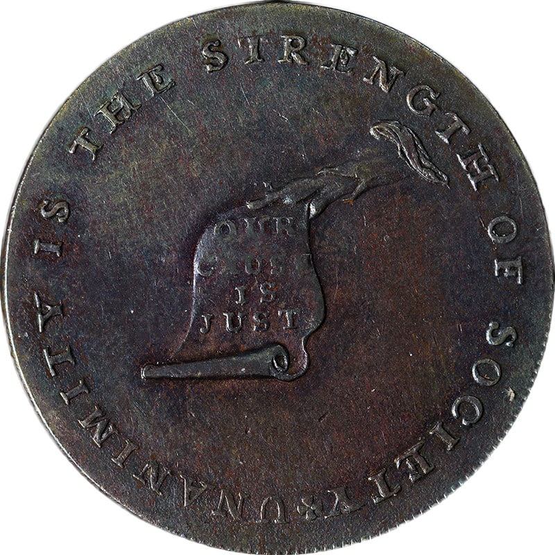 1794 Kentucky Copper Token Plain Edge Great Eye Appeal (1 of 2)