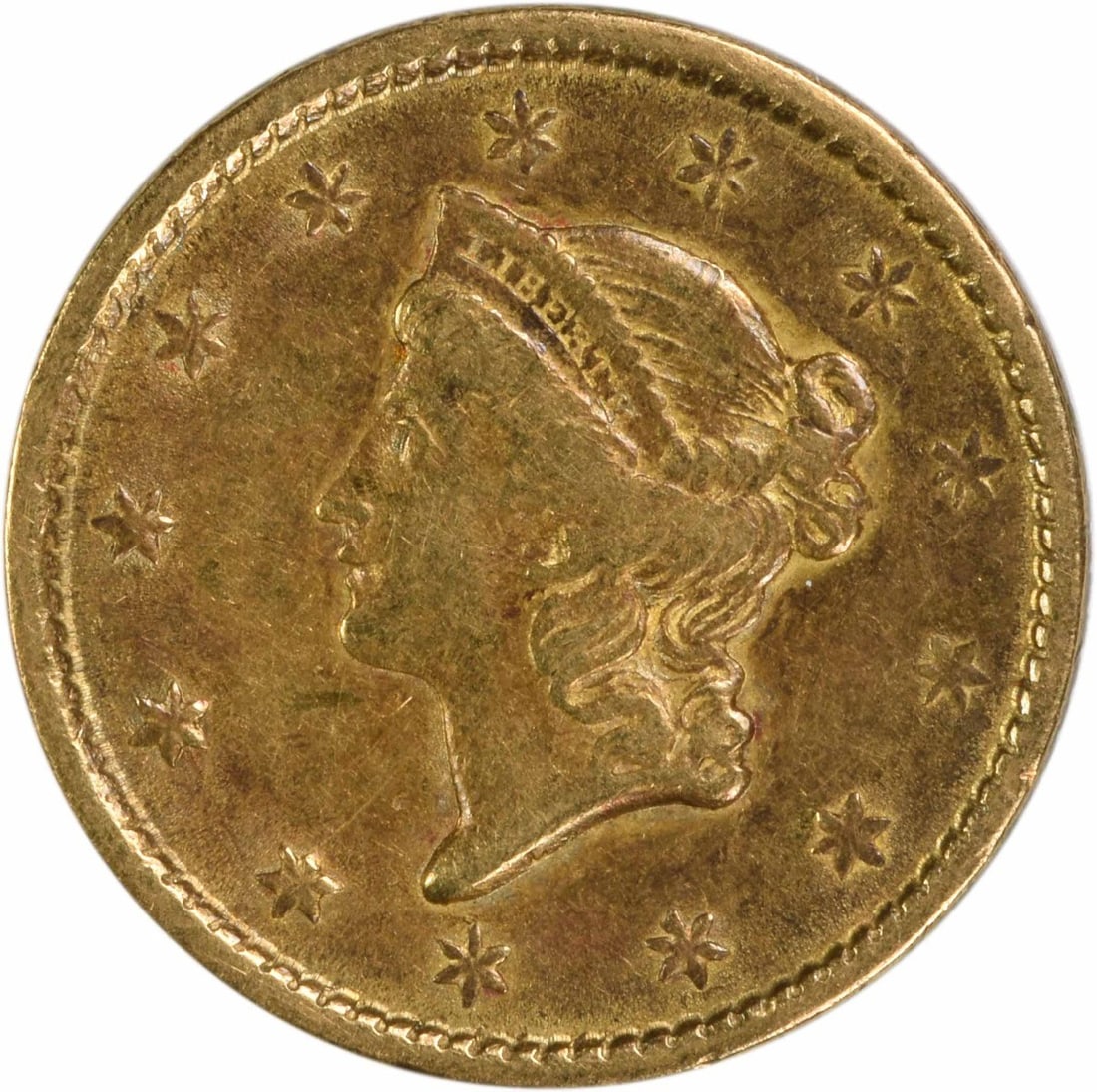 1851 $1 Gold Type 1 Coin EF Uncertified Philadelphia Mint (1 of 2)