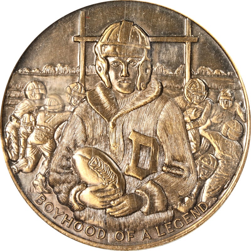 Vintage 36pc Bronze Medal Set Kennedy Legacy Lincoln Mint (1 of 9)